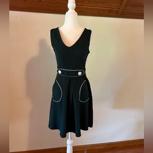 Small Parlour For Keeps Fit and Flare Dress - Green